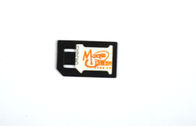 میکرو سیاه نانو سیم آداپتور ABS عادی تلفن همراه پلاستیکی