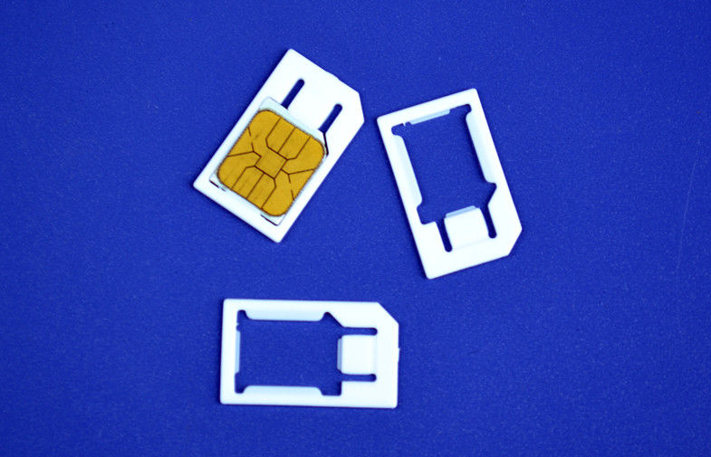 3FF برای 2FF پلاستیکی میکرو سیم کارت آداپتور برای موبایل عادی