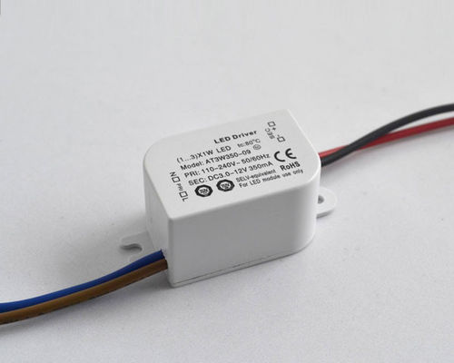 500MA 6W ثابت ولتاژ درایور LED، 12V LED پنل منبع تغذیه