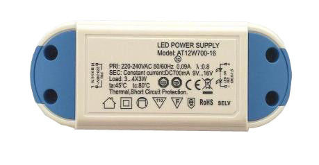 36W EN 55015 ولتاژ ثابت درایور LED 12V 3000Ma / 24V 1500Ma