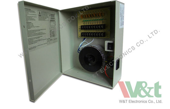 AC 24V 4 آمپر 96W 8 کانال دوربین مدار بسته منبع تغذیه برای دوربین های دیجیتال، کنترل دسترسی