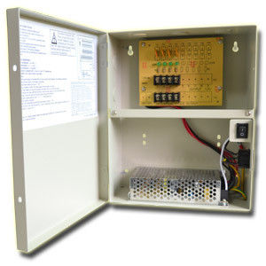 4Way 5A دوربین مدار بسته امنیتی منبع تغذیه 12V CE FCC برای PTZ / DVR / LED Dricer