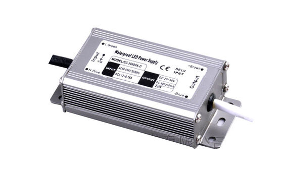 صرفه جویی در انرژی 250V AC جریان ثابت درایور LED 600MA 20W با EN61000-3-2