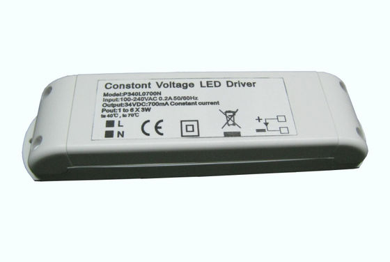 1000MA ثابت ولتاژ درایور LED 12V، راندمان بالا 60Hz قدرت 50HZ /