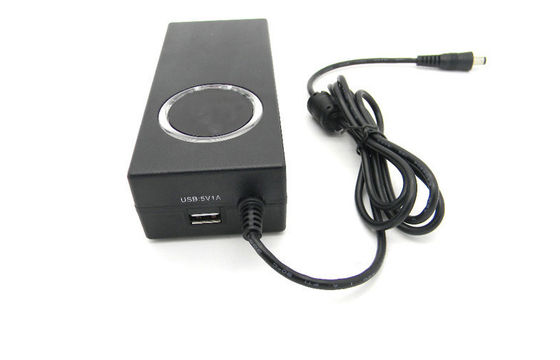 90W-خودرو + لاغر + آبی LCD جهانی آداپتور لپ تاپ قدرت