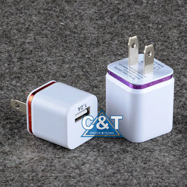 دو پورت یواس بی 3.1A آداپتور AC قدرت 2 تن اصلی آیفون 6 دیوار شارژر