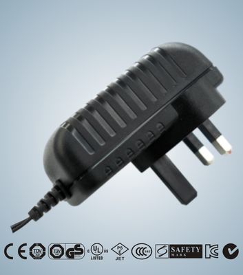24W KSAS024 سری سوئیچینگ آداپتورهای آنان با طیف گسترده ای برای عمومی ITE استفاده، راه بالا جعبه