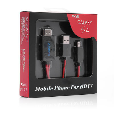 6.5 فوت MHL 11 پین میکرو USB به HDTV HDMI کابل آداپتور 1080P برای سامسونگ