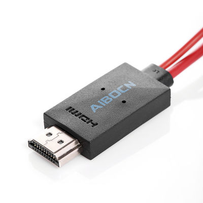 6.5 فوت MHL 11 پین میکرو USB به HDTV HDMI کابل آداپتور 1080P برای سامسونگ