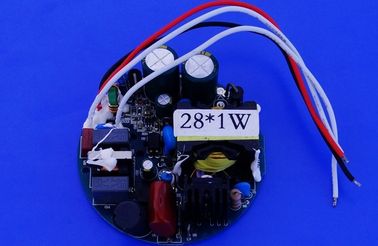 1.28A درایور کنونی ثابت، منبع تغذیه سوئیچ برای 28W E40 / E27 لامپ