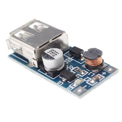 DC-DC تبدیل ماژول تقویت 5V برای آردوینو با دو باتری AA