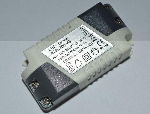 500Ma Constant Current Led Driver 9V  For Led Down Lights , EN 61347-1