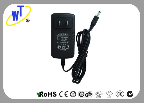 AC 50Hz 220V Input DC 18W Output Wallmount Power Adapter with CCC Plug , 2 Pins
