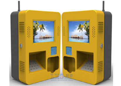 بلیط کیک چاپ کیوسک دیواری نصب شده با کارت خوان Pinpad و NFC