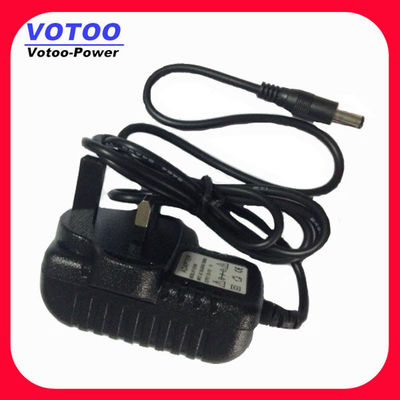 12V DC 3.0A 36W AC Wall Mount Switching Power Electronic Adapter , UK Power Adapters