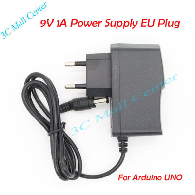 AC 100V-240V Converter Adapter DC 9V 1A Power Supply EU Plug 1000mA for Arduino UNO MEGA