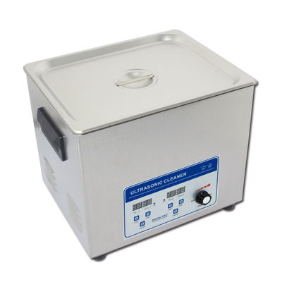 قابل تنظیم قدرت Benchtop التراسونیک تمیز کننده 10liter سخت افزار حذف روغن
