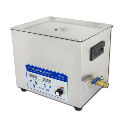 قابل تنظیم قدرت Benchtop التراسونیک تمیز کننده 10liter سخت افزار حذف روغن