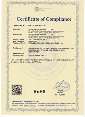 CE RoHS 1.2A Constant Current LED Lighting Driver AC 220V With High Voltage Start
