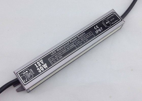 ضد آب 30W ولتاژ ثابت LED منبع تغذیه 12V 24V برای LED ماژول